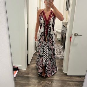 Butterfly Maxi Dress